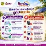 ⚡ PEA เตือนภัยระวังมิจฉาชีพ! เช็กให้ชัวร์ก่อนสมัครใช้สิทธิ์โซลาร์ภาคประชาชน