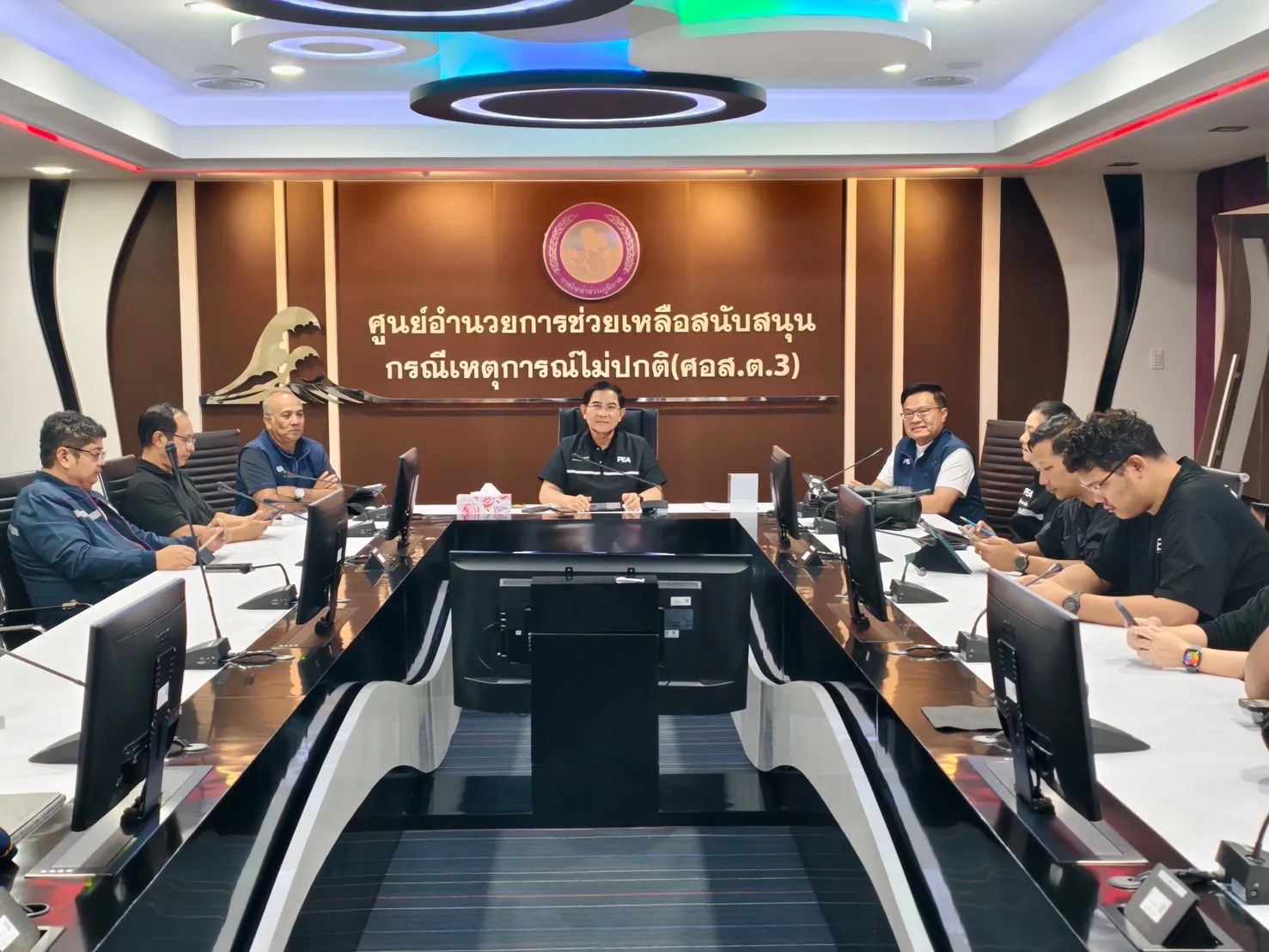 PEA ติดตามการจ่ายไฟพื้นที่อุทกภัยภาคใต้