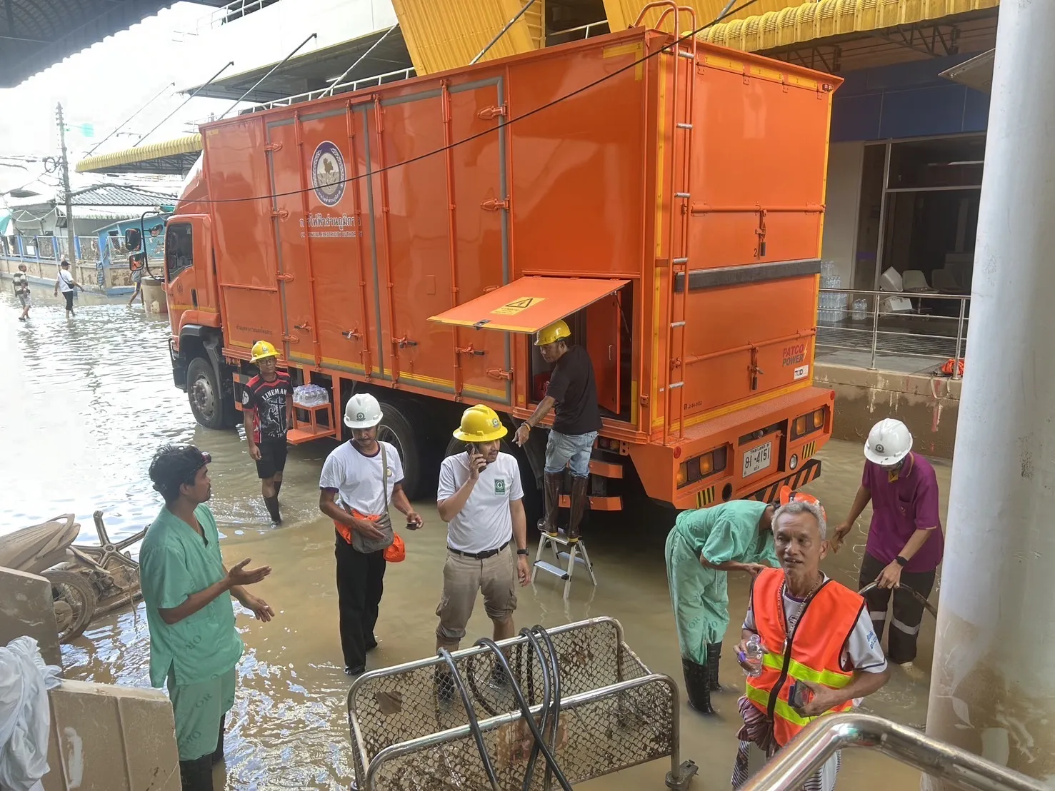 PEA จ่ายไฟภายในโรงพยาบาลหาดใหญ่