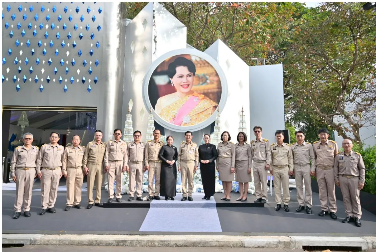 PEA เฝ้ารับเสด็จฯ สมเด็จพระกนิษฐาธิราชเจ้า กรมสมเด็จพระเทพรัตนราชสุดาฯ สยามบรมราชกุมารี ทรงเปิดงานกาชาดประจำปี 2568