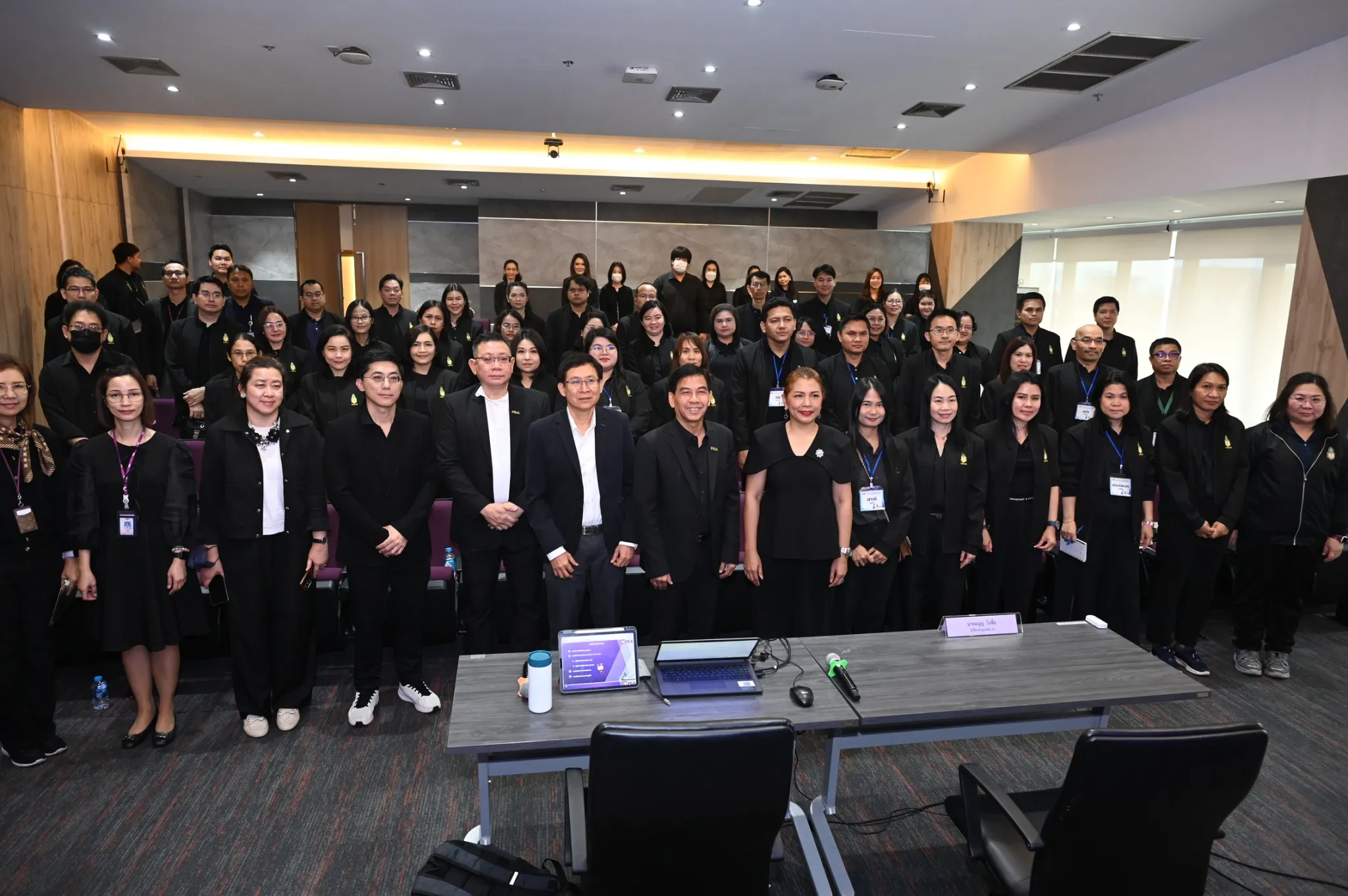 PEA ต้อนรับ คณะนักบริหารระดับสูง สถาบันพระปกเกล้า ศึกษาดูงาน แนวทางการพัฒนาที่มีคุณธรรมและความโปร่งใสของ กฟภ.