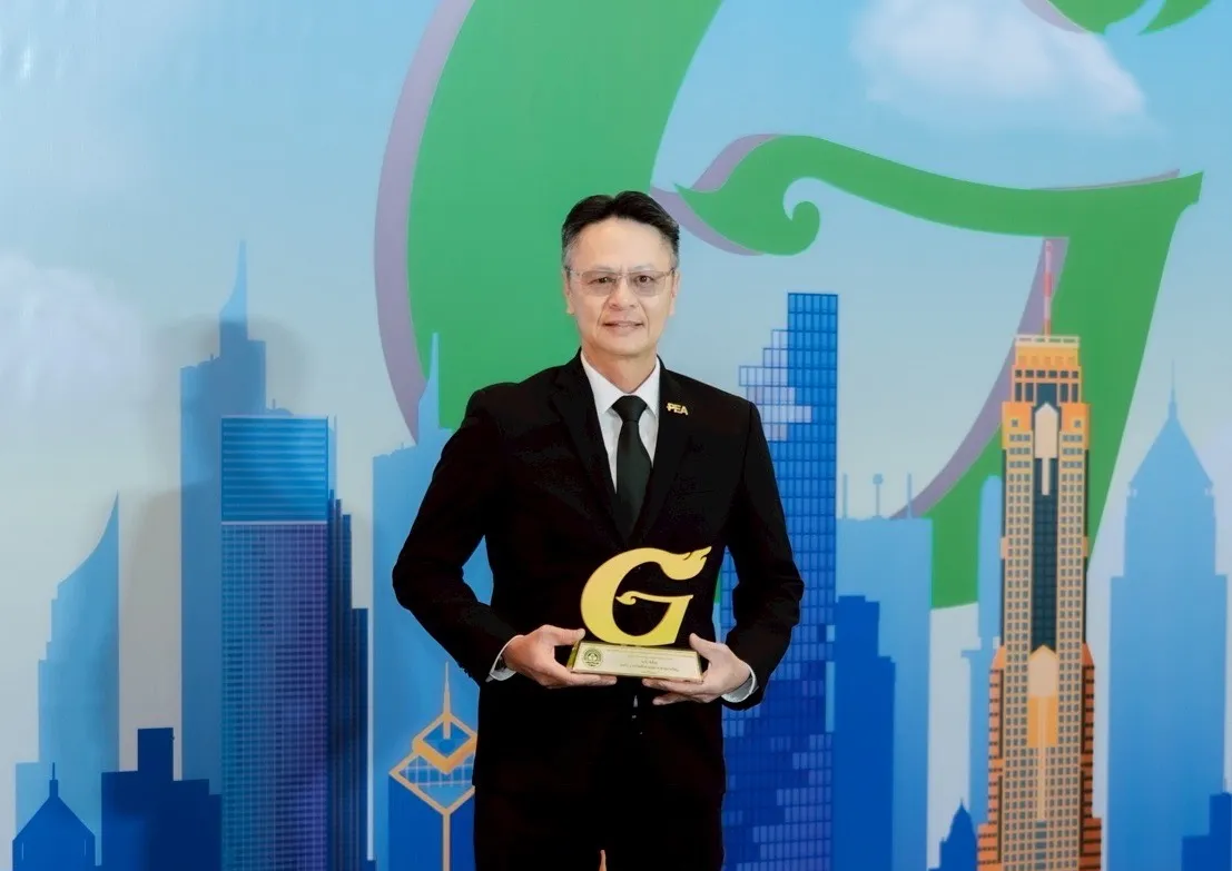 PEA รับรางวัลตราสัญลักษณ์ G – Green ระดับประเทศ ตอกย้ำความมุ่งมั่นสู่สำนักงานสีเขียวอย่างยั่งยืน