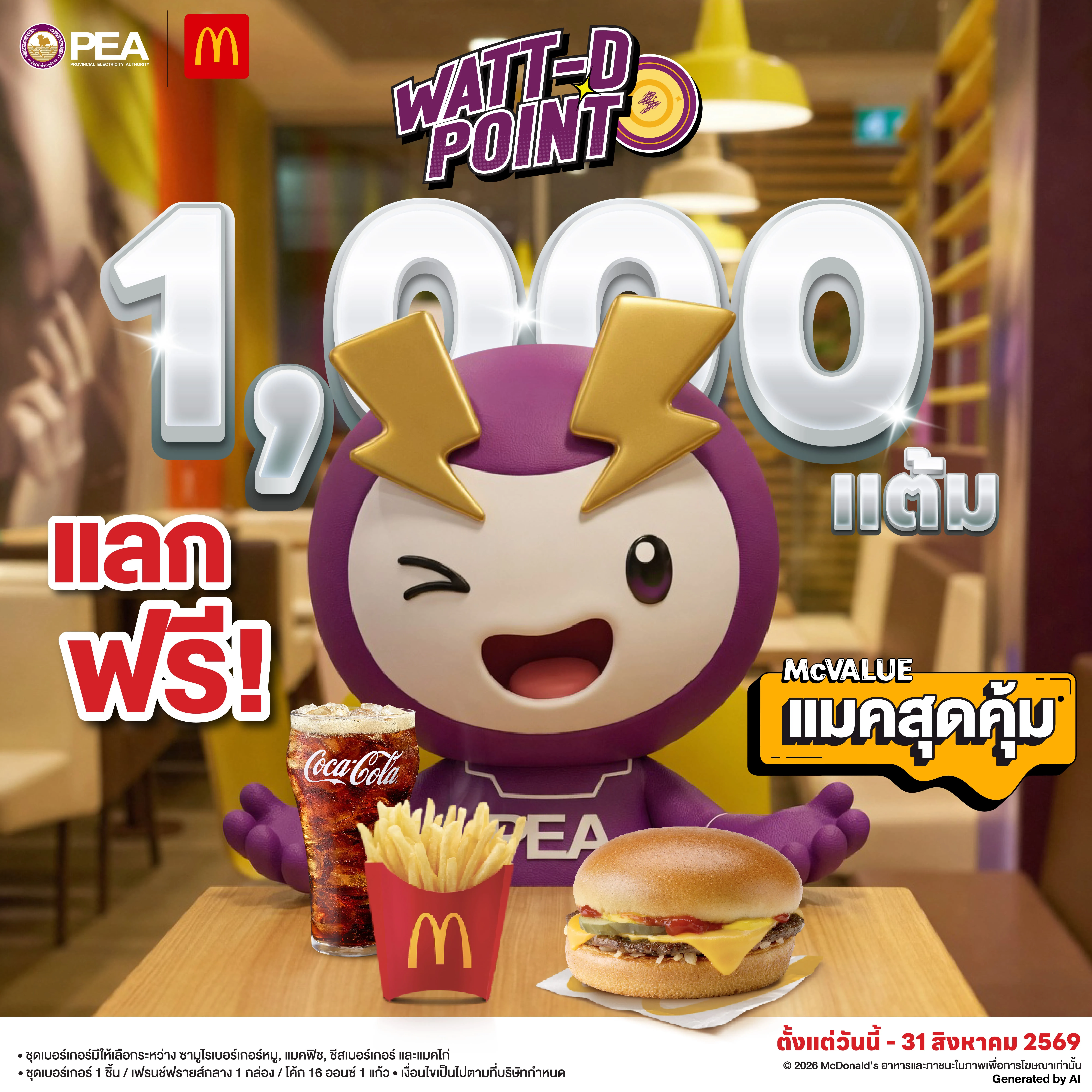 McDonald Promotion x Watt-D Point_Social