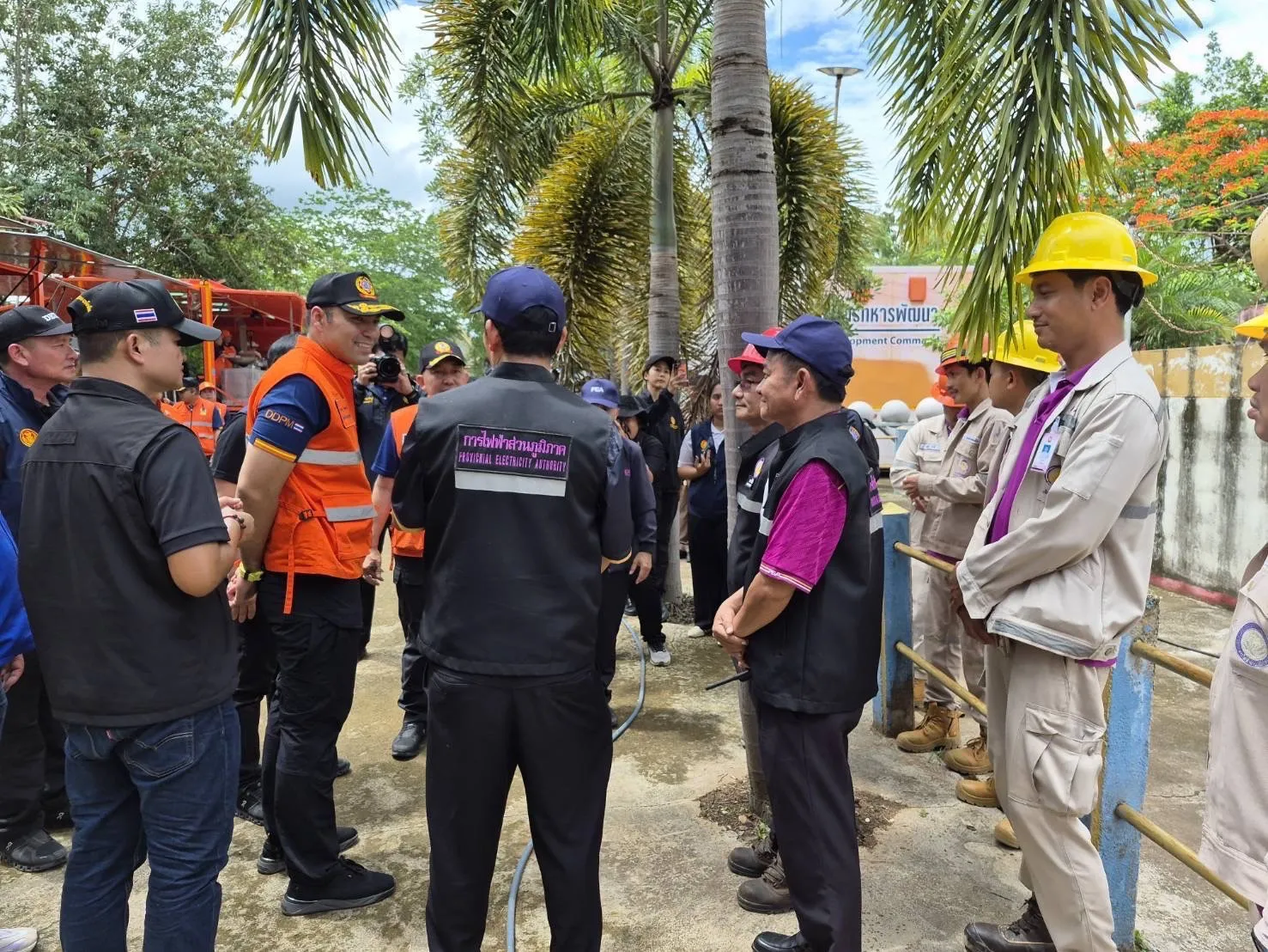 PEA สนับสนุนภารกิจฝึกป้องกันและบรรเทาสาธารณภัยจังหวัดเพชรบูรณ์ เสริมความพร้อมด้านระบบไฟฟ้า