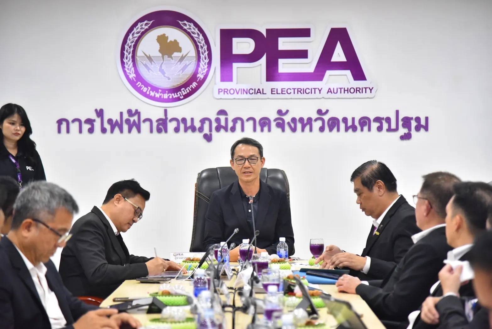 PEA ต้อนรับกรรมการการไฟฟ้าส่วนภูมิภาค ในโอกาสตรวจเยี่ยมและรับฟังผลการดำเนินงาน