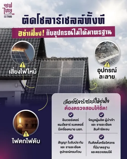 ติดโซลาร์เซลล์