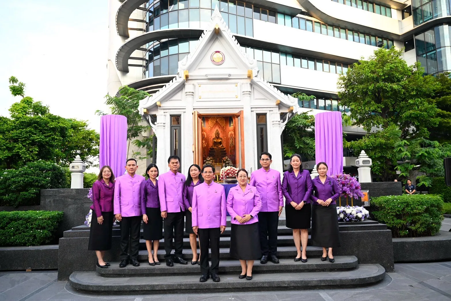 ประธานคณะแม่บ้านและครอบครัว กฟภ. ร่วมแสดงความยินดีเนื่องในโอกาส PEA ครบรอบ 66 ปี